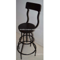 Vintage Industrial Bar Stool